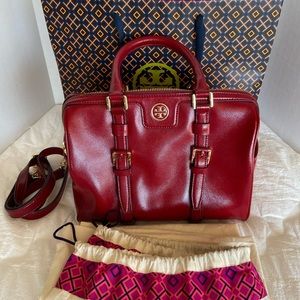 Tory Burch Patent Leather Robinson Satchel